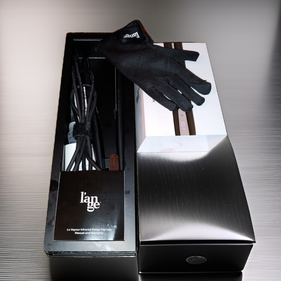 NEW l'ange Le Vapour Infrared Steam Flat Iron - Picture 1 of 6